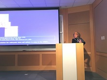 Dr. Elaine Fuchs was selected by the students to present her research here.