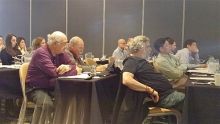 Day of 1 of Talks: Christina Bonvicino, Dr. Charles Inturris, Dr. Gavril Pasternak, Dr. Steven Gross and Dr. Yueming Li