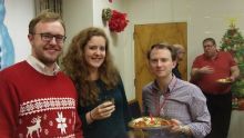 Attendees at 2015 Holiday Party.