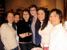 Amy Cheng, Dr. Yana Cen, Dou Yeon Youn, Eleanor Allen, Jessica Falco, and Dr. Ping Xu