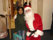 Gabriella and Santa (Chris Kelly)