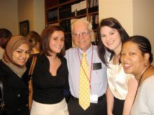 Eiman Nabi, Jennifer Cano, Dr. Marcus Reidenberg, Erica Umburger, and Kerry Victor