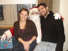 Students and faculty enjoy Holiday Party 2011.