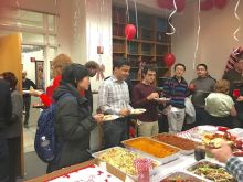 Attendees at 2016 Holiday Party.