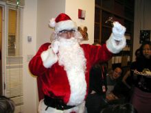 Students and faculty enjoy Holiday Party 2004.