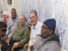 Students and faculty enjoy Holiday Party 2014.