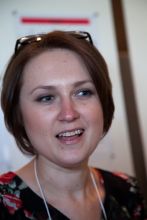 Close-up photo of a woman.