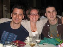 Students sitting together.