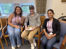 Hayden, Sam and Shravani