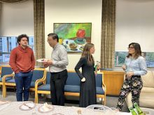 Celebrating Dr. Pleil's Promotion!