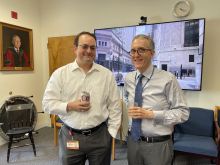 Dr. Zippin and Dr. Wolchok
