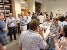 Celebrating Dr. Toth's professorship
