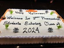Celebration cake for our 1st year class!