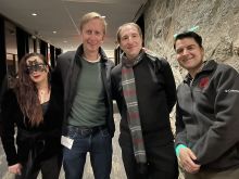 Dr. David, Dr. Bachovchin, Dr. Kharas and Dr. Jaffrey