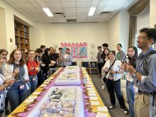 Happy faces at the Ice Cream Social 