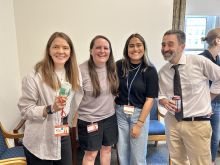 Dr. Pleil, Helen, Payal and Dr. Kellner