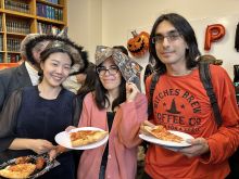 Cindy Yang, Marta Melisa and Andrew Rappa