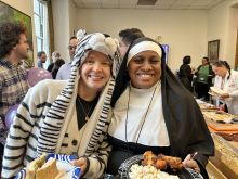 Dr. Pleil and Denise Jenkins