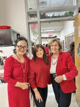 Jianjun, Lissett and Dr. Gudas