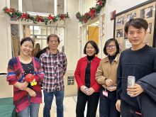 Cindy, Xiao-Han, Julia & Quiying and another guest