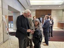 Dr. Finnell and Steve's sister