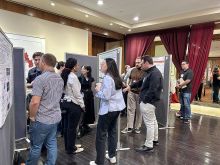 The Poster Presentation session at dVRS on 4/16/2026