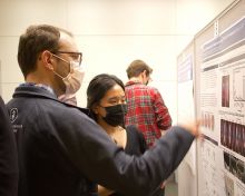 Dr. Daniel Heller and Tran Hoang