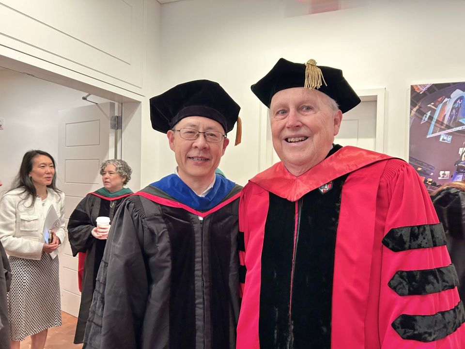 Dr. Yueming Li and Dr. Fred Maxfield