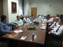 people in Qatar at table.