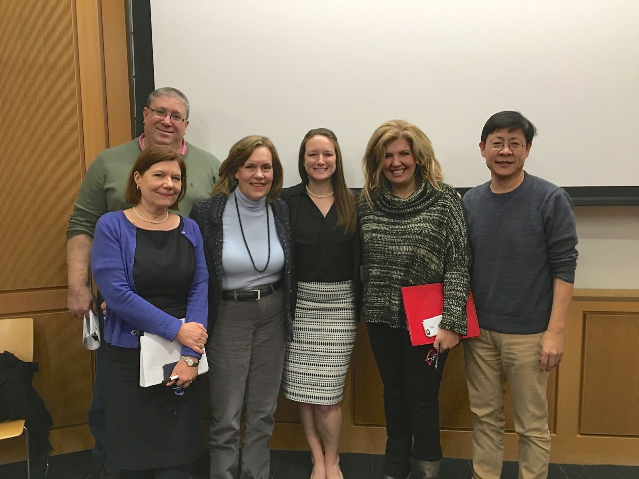 Group photo at Abby's thesis defense.