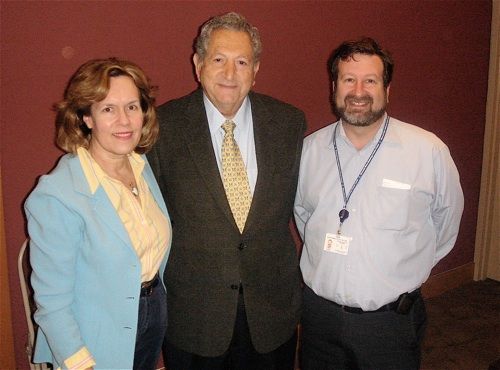  Dr. Lorraine Gudas with Dr. Joseph Bertino and Dr. David Scheinberg