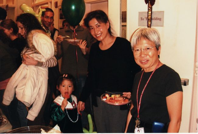 Students and faculty enjoy Holiday Party 2006.