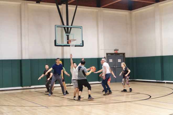 more basketball game pics!