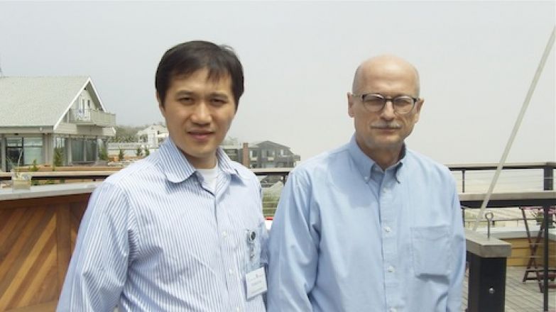 Dr. Minkui Luo and Dr. Miklos Toth Dr. Minkui Luo and Dr. Miklos Toth