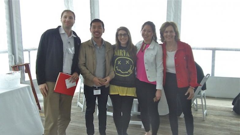 Dr. Kharas, Paul Jeng, Emily Baut, Claire Oh, Dr. Gudas Dr. Kharas, Paul Jeng, Emily Baut, Claire Oh, Dr. Gudas