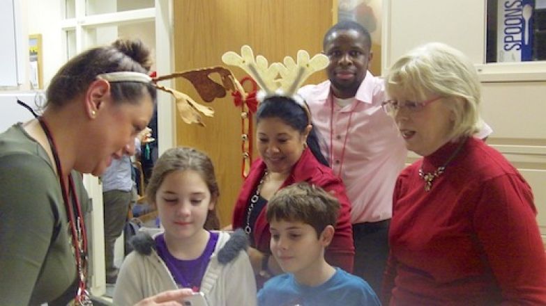 Attendees at 2015 Holiday Party.