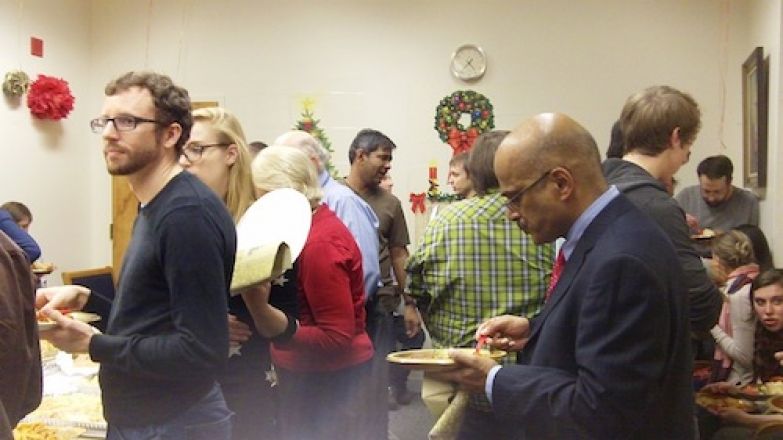 Attendees at 2015 Holiday Party.