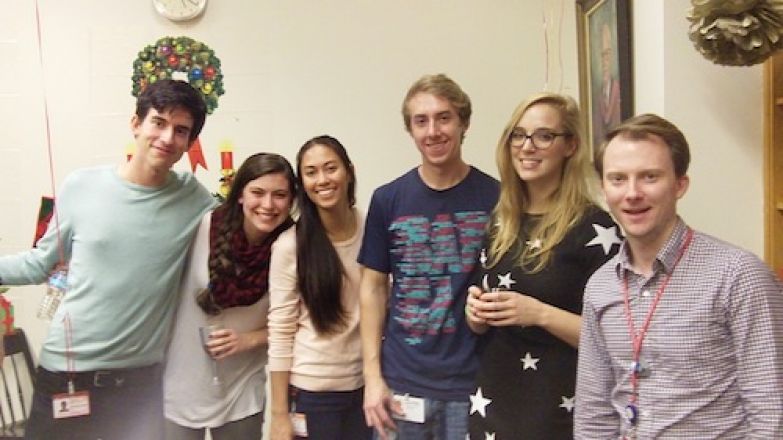 Attendees at 2015 Holiday Party.
