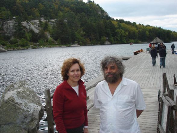 People outdoor near the water. People outdoor near the water.