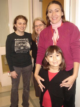 Drs. Ann Foley, Anna Di Gregorio and her daughter Marianna