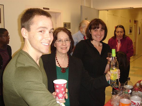 Michael Boice, Chris Conti and Kasia Marcinkiewicz Michael Boice, Chris Conti and Kasia Marcinkiewicz