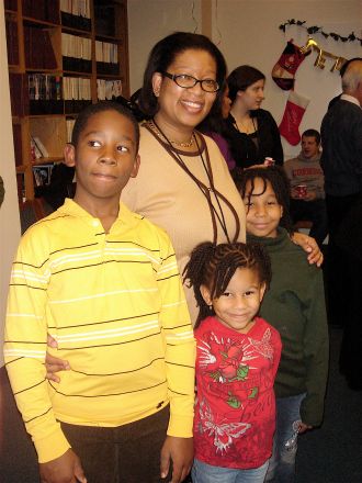 Kerry Victor and her children Michael, Kristen and Gabrielle