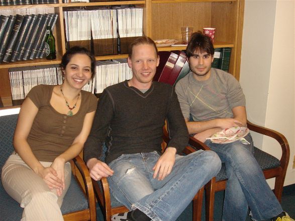 Naira Rezende, Drs. Kristian Laursen and Ramon Amat Naira Rezende, Drs. Kristian Laursen and Ramon Amat