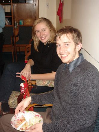 Christina Maksymiuk and Joel Schrock Christina Maksymiuk and Joel Schrock