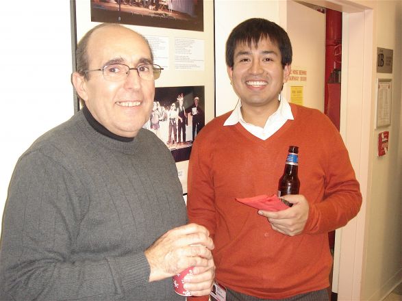 Jim Pllegrino and Dr. Ronald Perez Jim Pllegrino and Dr. Ronald Perez