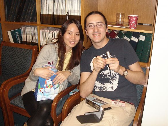 Noel Chan and Dr. Frederico Corti