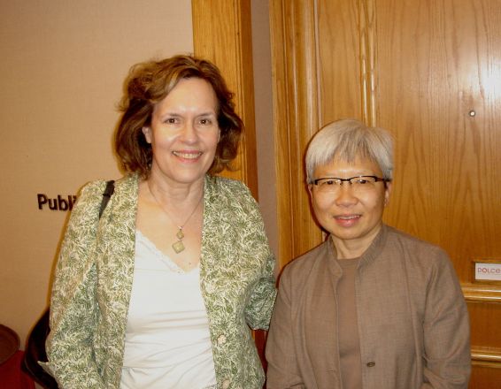 Drs. Lorraine Gudas and Hazel Szeto