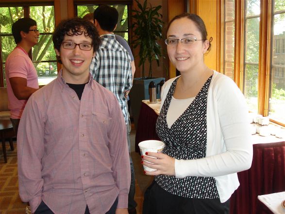 Carlos Villa and Rebecca Goldstein Carlos Villa and Rebecca Goldstein