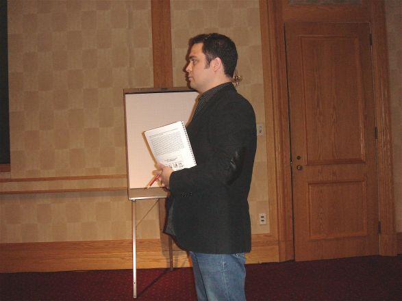 Dr. Karl Herold, Moderator for an oral presentation session Dr. Karl Herold, Moderator for an oral presentation session