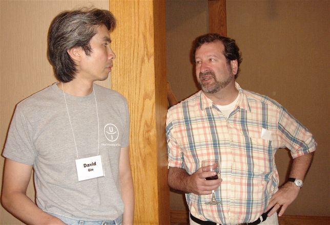 Drs. David Gin and David Scheinberg Drs. David Gin and David Scheinberg